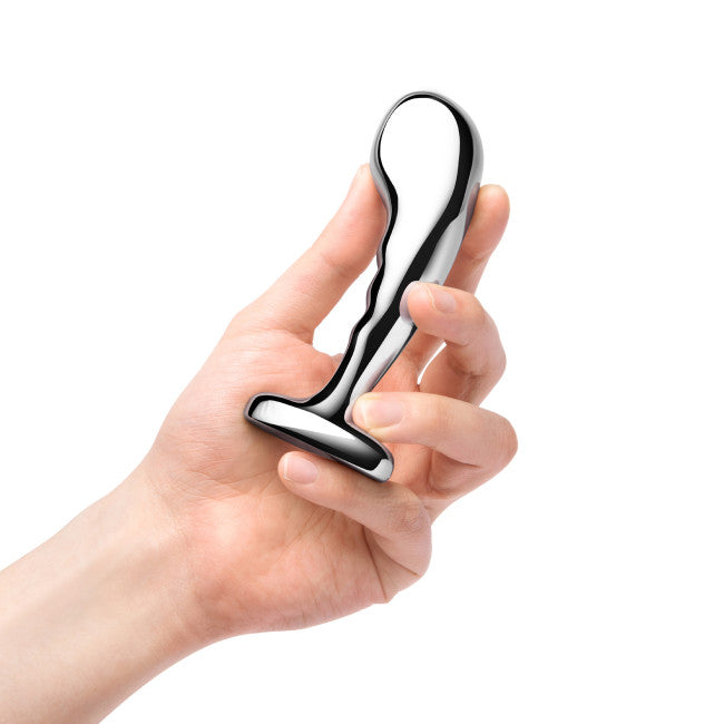 b-Vibe Stainless Steel P Spot Training Set Silver