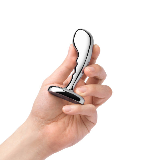 b-Vibe Stainless Steel P Spot Training Set Silver