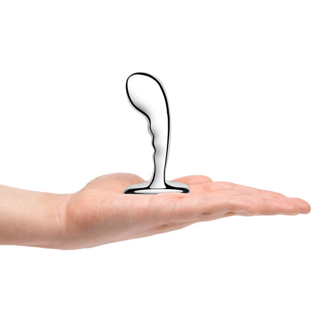 b-Vibe Stainless Steel P Spot Training Set Silver