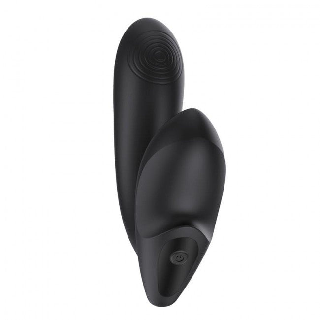 GOPower Ceres Prostatic Massager Vibrating and Tapping Remote Control Black