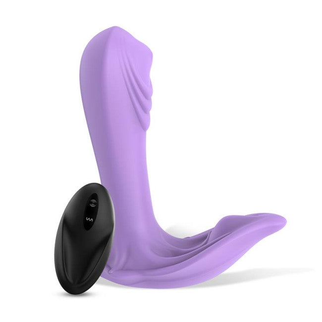 Engily Ross Donnyel Panty Vibrator with G-Spot Ball & Remote Control Purple