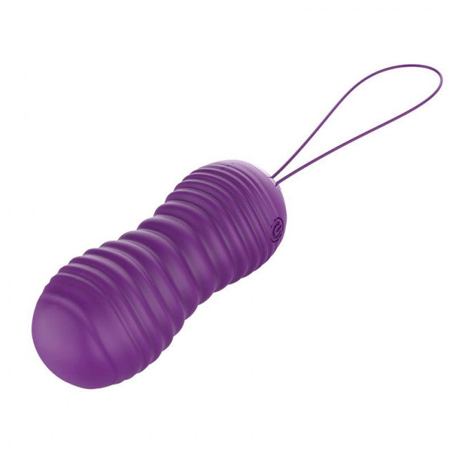 LateToBed Orio Huevo Vibrating & Telescopic Up & Down Movement Remote Control Purple