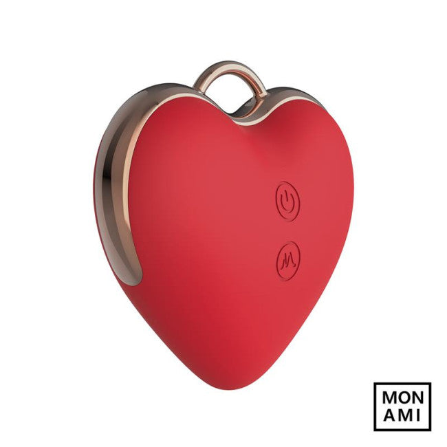 Mon Ami Sweetheart Tapping Vibrating Stimulator Red