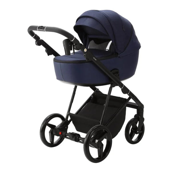 ADAMEX Combined stroller Blanc Standard Blue