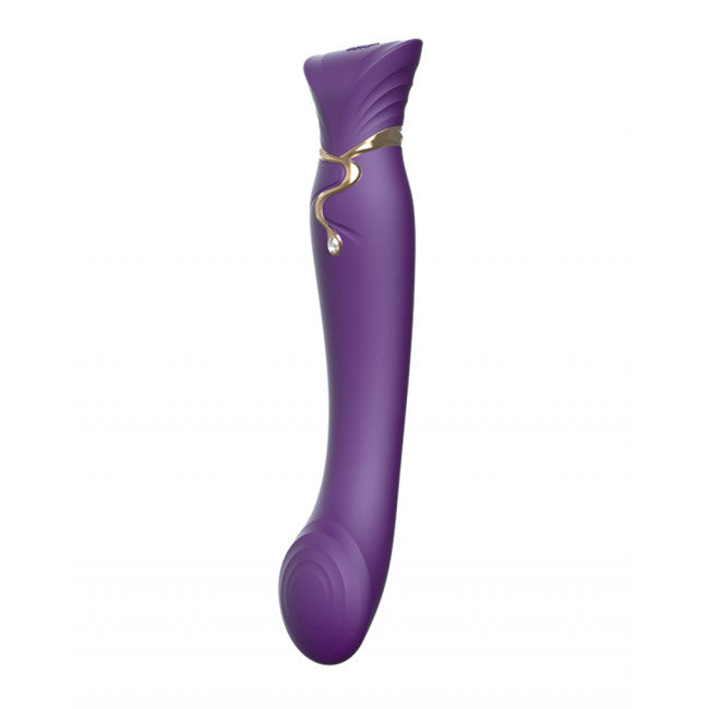 Zalo Queen Pulsewave Vibrator Twilight Purple
