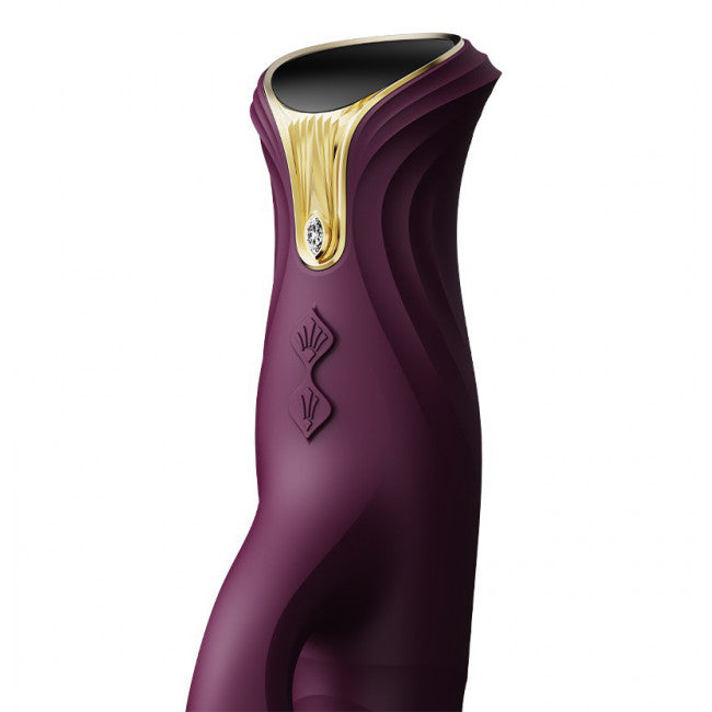 Zalo Mose Thrusting Rabbit Vibrator Purple