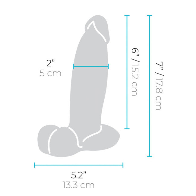 b-Vibe Slipskin Girthy 17.8cm Skin