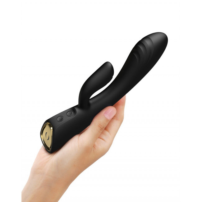 Dorcel Flexi Rabbit Heating Rabbit Vibrator Black