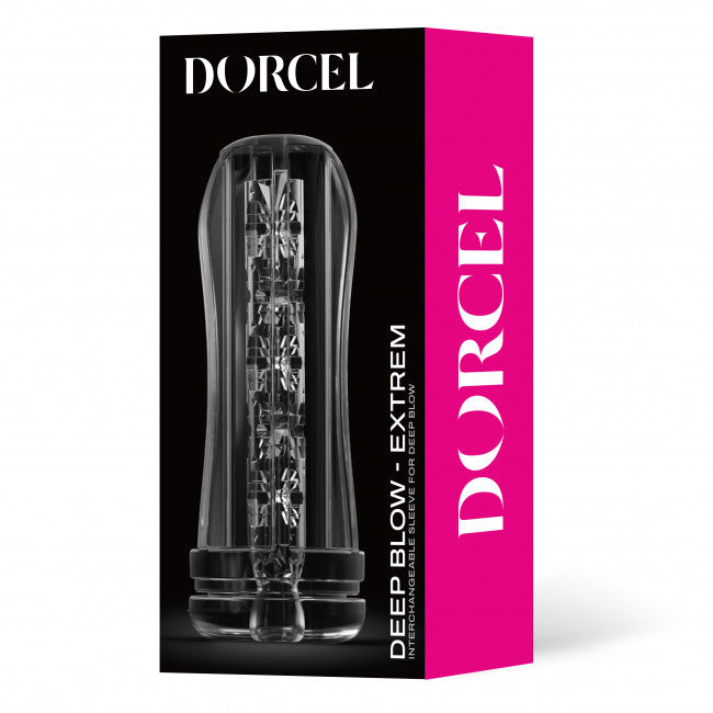 Dorcel Deep Blow Extrem Sleeve for Masturbator Transparent