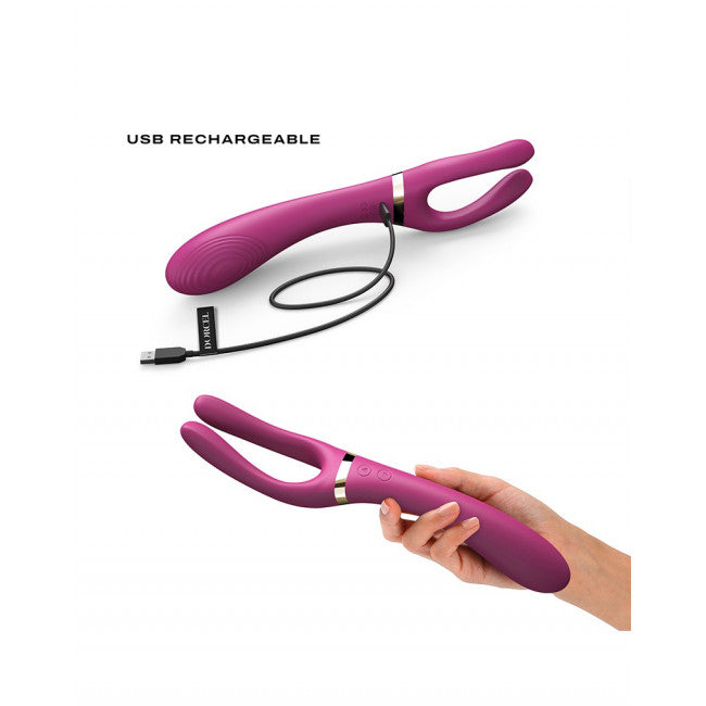 Dorcel Infinite Joy Multi Vibrator Plum