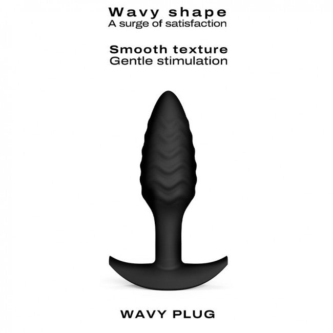 Dorcel Wavy Plug Butt Plug Black