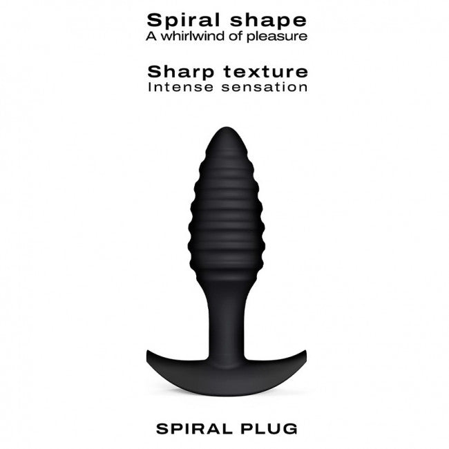 Dorcel Spiral Plug Butt Plug Black