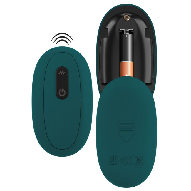 Coup!es Choice RC Mini Vibrator with 4 Attachments Green