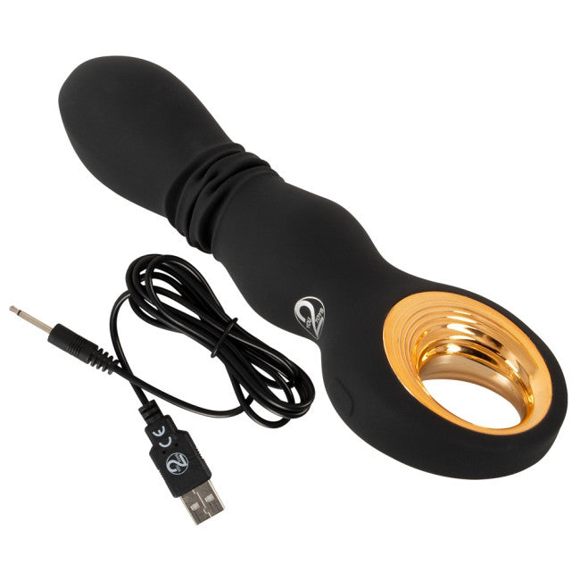 Eternal Strong Thrusting Vibrator Black