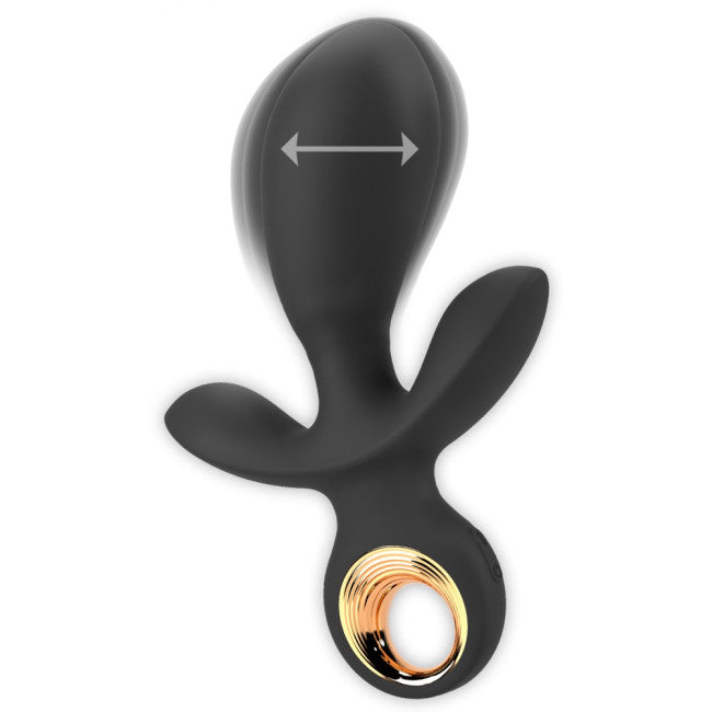 Eternal Inflatable Triple Vibrator Black