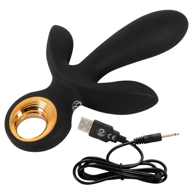 Eternal Inflatable Triple Vibrator Black