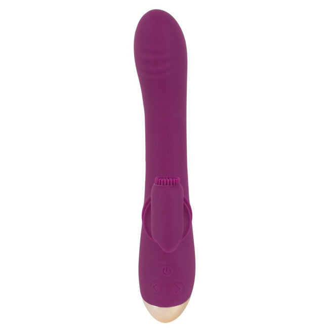 Javida 2 Function Vibrator Vibration & Moving Purple