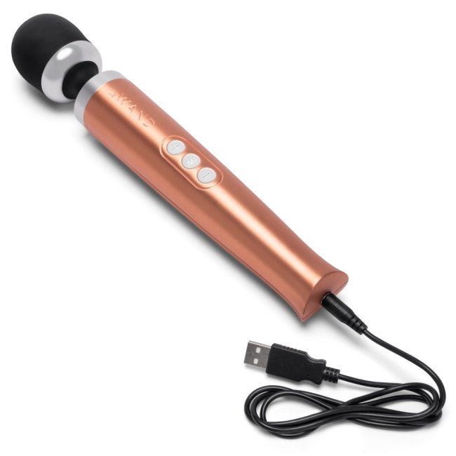Le Wand Die Cast Rechargeable Vibrating Massager Golden