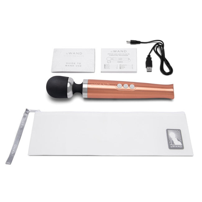 Le Wand Die Cast Rechargeable Vibrating Massager Golden