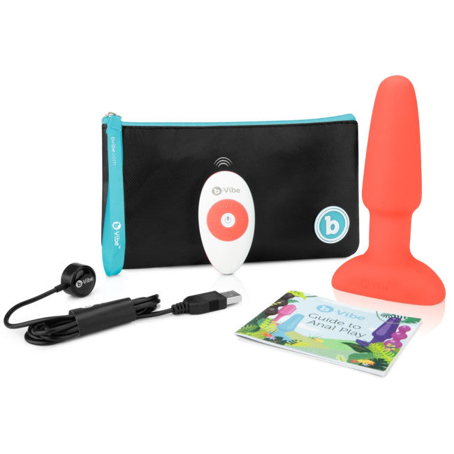 b-Vibe Rimming Plug 2 Orange