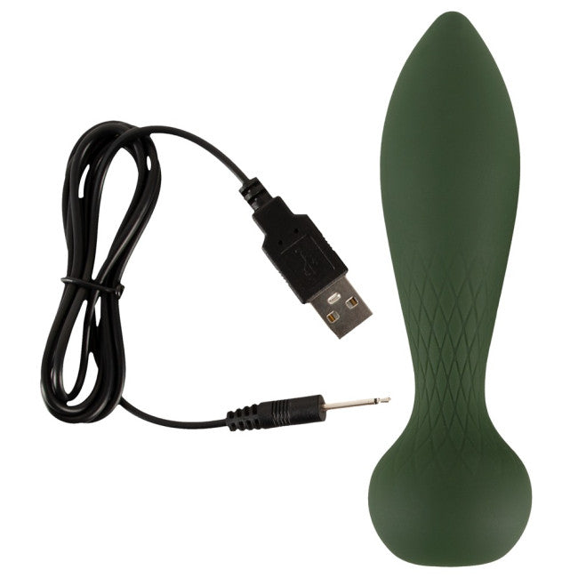 Emerald Love Luxurious RC Anal Plug Green