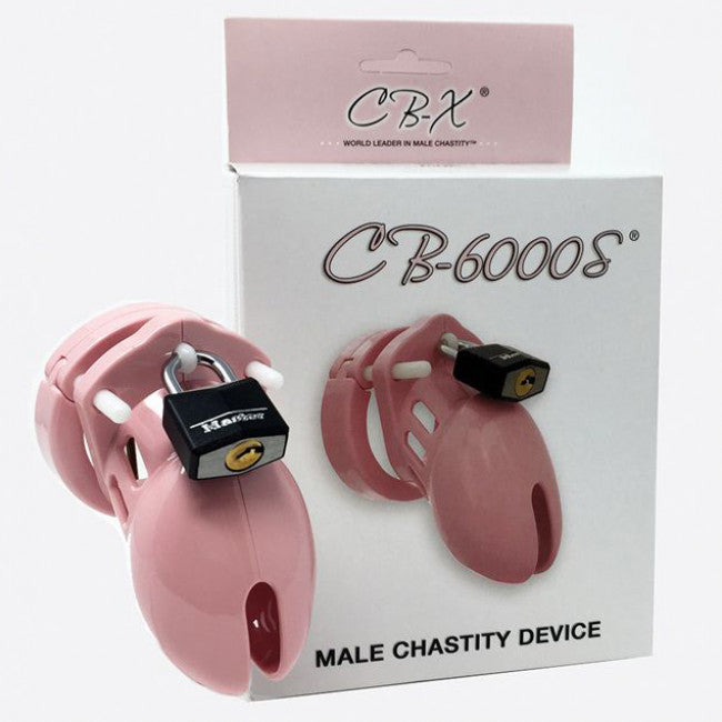 CB-X CB6000S Male Chastity Device Pink