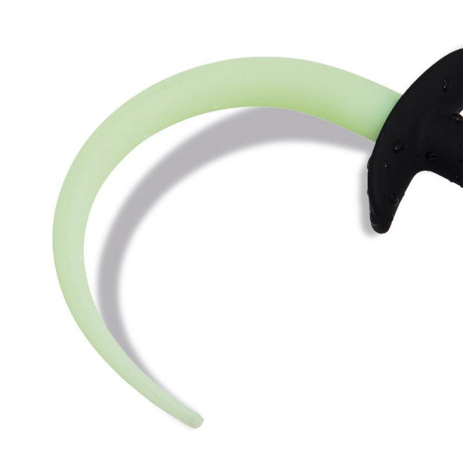 InToYou Shining Line Glow in the Dark Dog Tail Butt Plug
