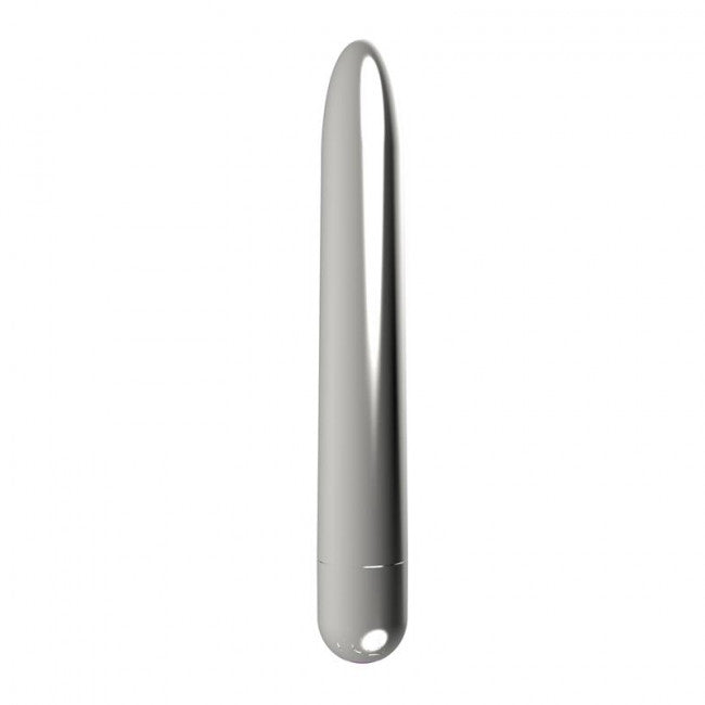 LateToBed Renee Vibe 10 Vibrating Functions 18.5cm Silver