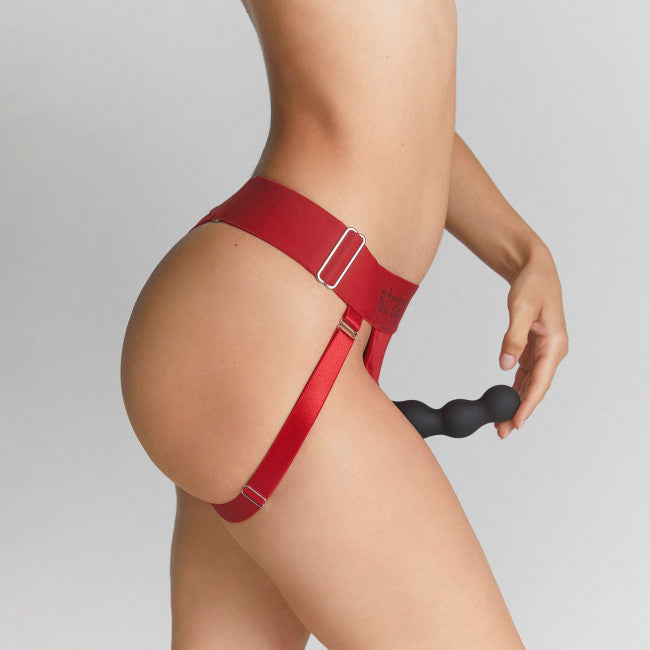 strap-on-me Harness Lingerie Unique Red One Size