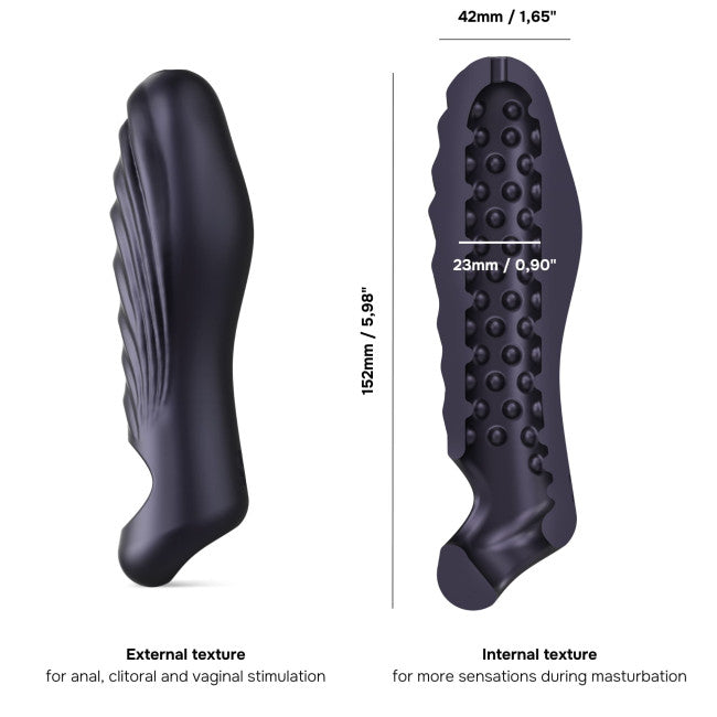 MAN.WAND Ryzer Black Plum