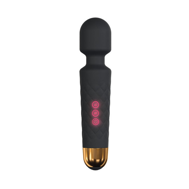 Dorcel Kit Wanderful Rechargeable Wand with Two Accessories Black
