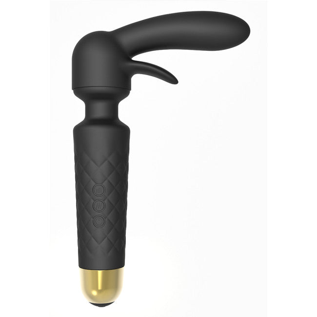 Dorcel Kit Wanderful Rechargeable Wand with Two Accessories Black