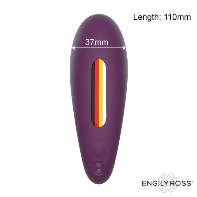 Engily Ross Divel Couples Toy with Remote Purple