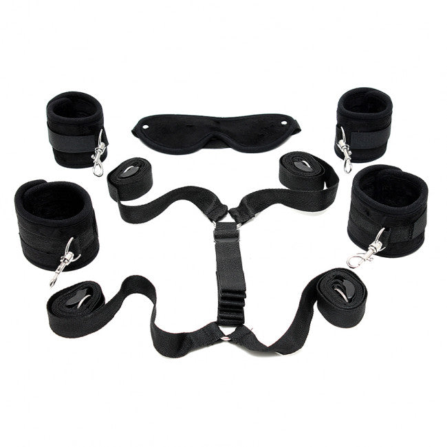 Rimba Soft Bondage Under The Mattress Soft Restraint Set 7006