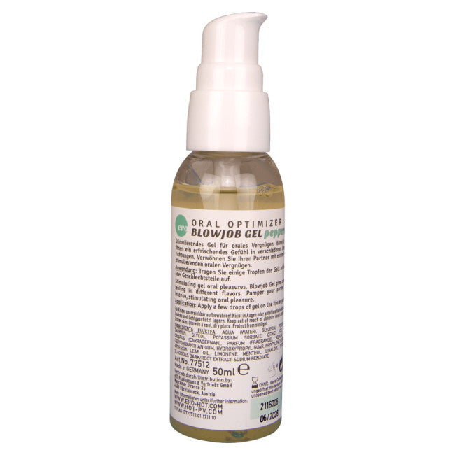 HOT Ero Oral Optimizer Blowjob Gel Peppermint 50ml