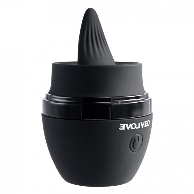 Evolved Tongue Tied Vibrator Black
