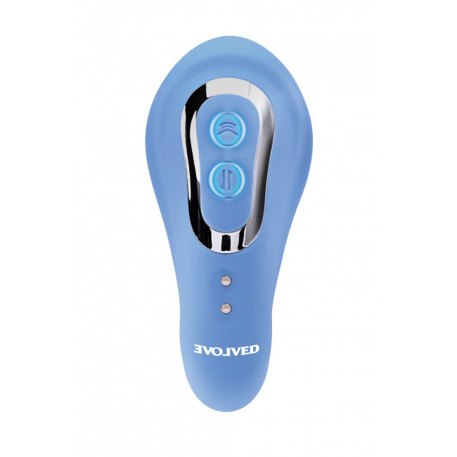 Evolved Tap and Trust Vibrator Light Blue
