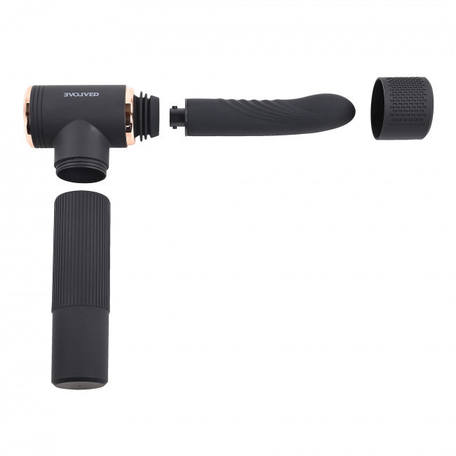 Evolved Too Hot to Handle Vibrator Black