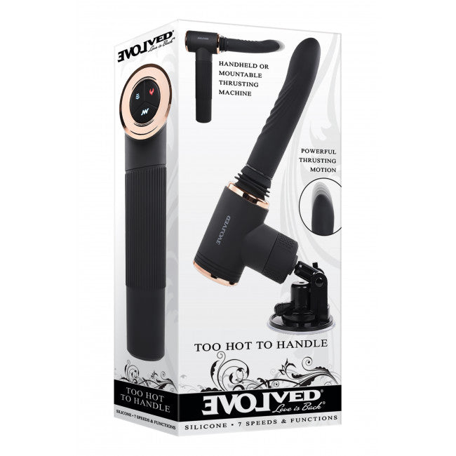 Evolved Too Hot to Handle Vibrator Black