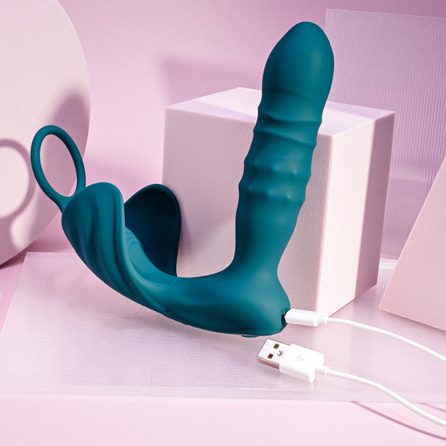 Playboy Bring It On Butt Plug Green