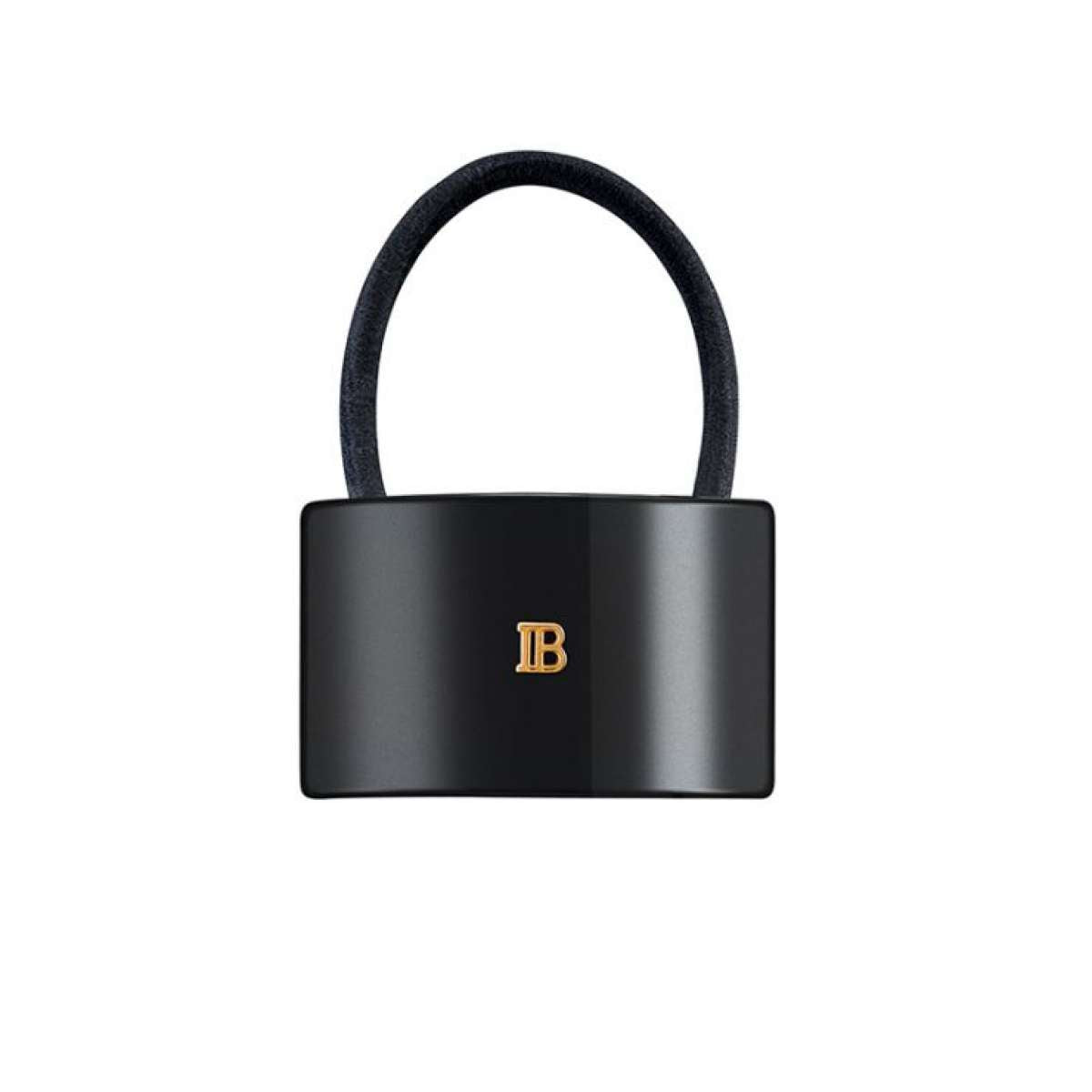 BALMAIN Elastique pour cheveux BLACK Handmade hair band