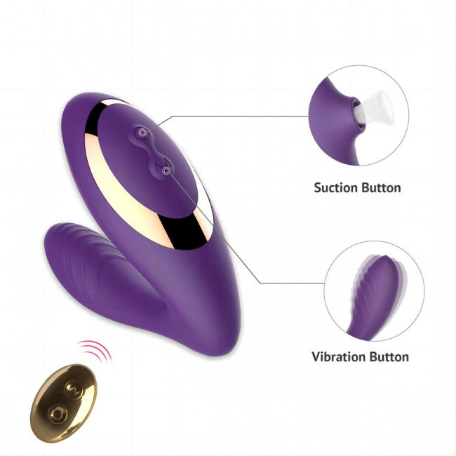 Tracy's Dog OG 2 Clitoral Sucking Vibrator Purple