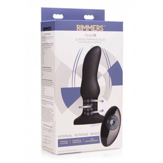 Rimmers Curved Rimming Plug Model M