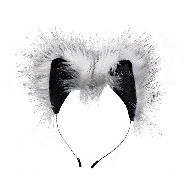 Tailz Gray Wolf Tail and Ears Set Gray