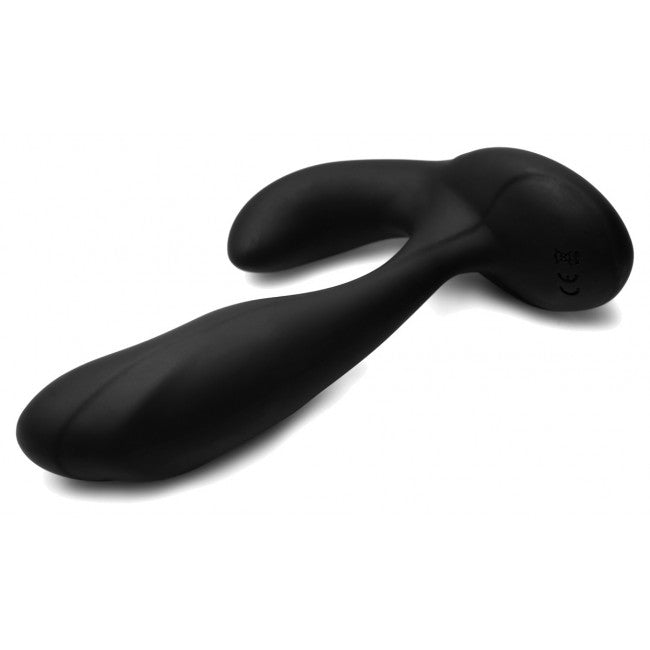 Alpha-Pro 7X P-BENDER Bendable Prostate Stimulator with Stroking Bead Black