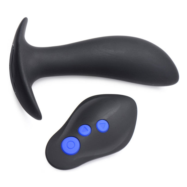 Zeus Electrosex 64X Pro-Shocker Vibrating & E-Stim Prostate Plug Black