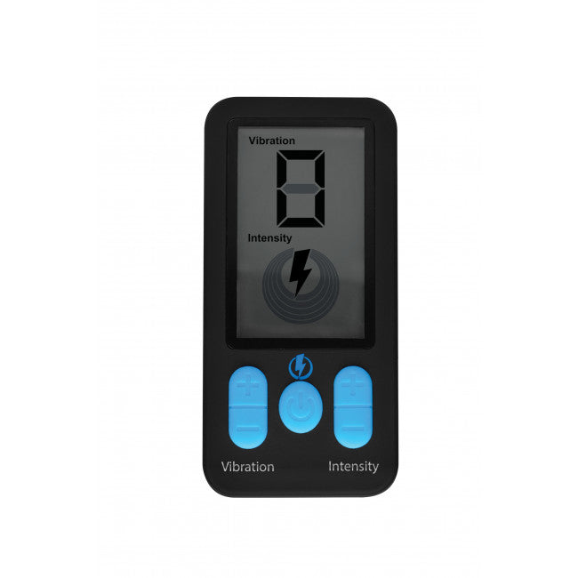 Zeus Electrosex E-Stim Pro Silicone Cock Ring Vibe with Remote