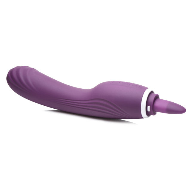 Lickgasm Lickgasm 8X Licking and Sucking Vibrator Purple
