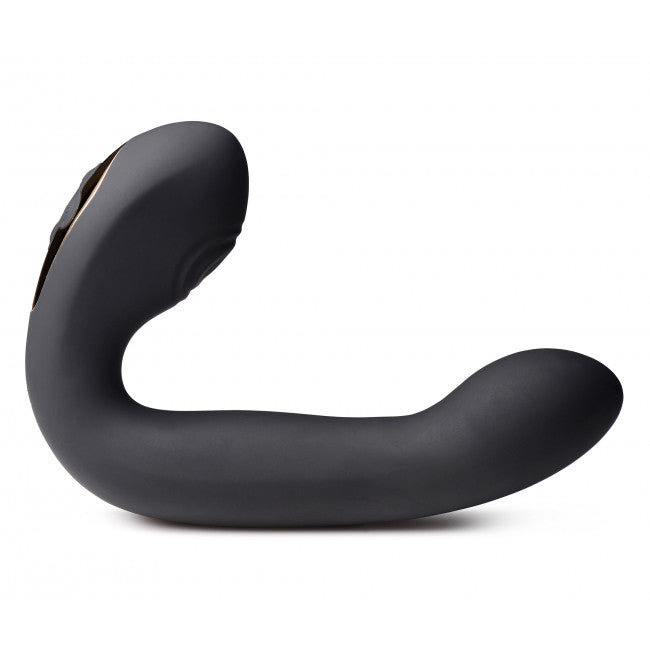 Inmi Power Shake Come Hither Silicone Stimulator Black