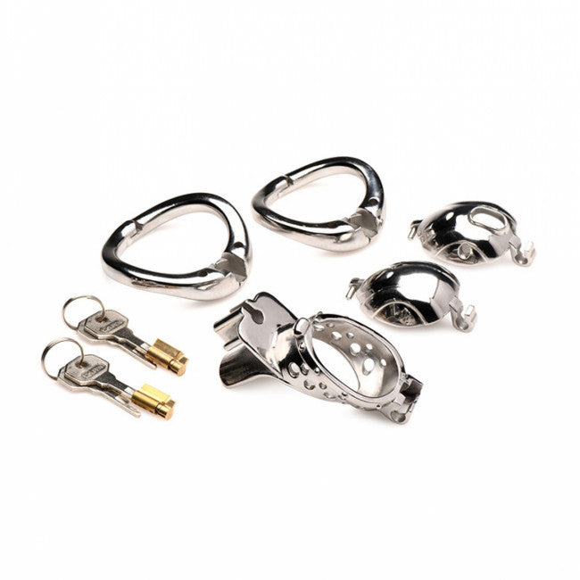 Master Series Deluxe Locking Chastity Cage